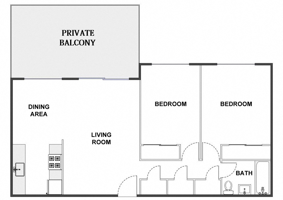 330 - 350 Curtner Avenue Studio-2 Beds Apartment for Rent - Photo Gallery 14